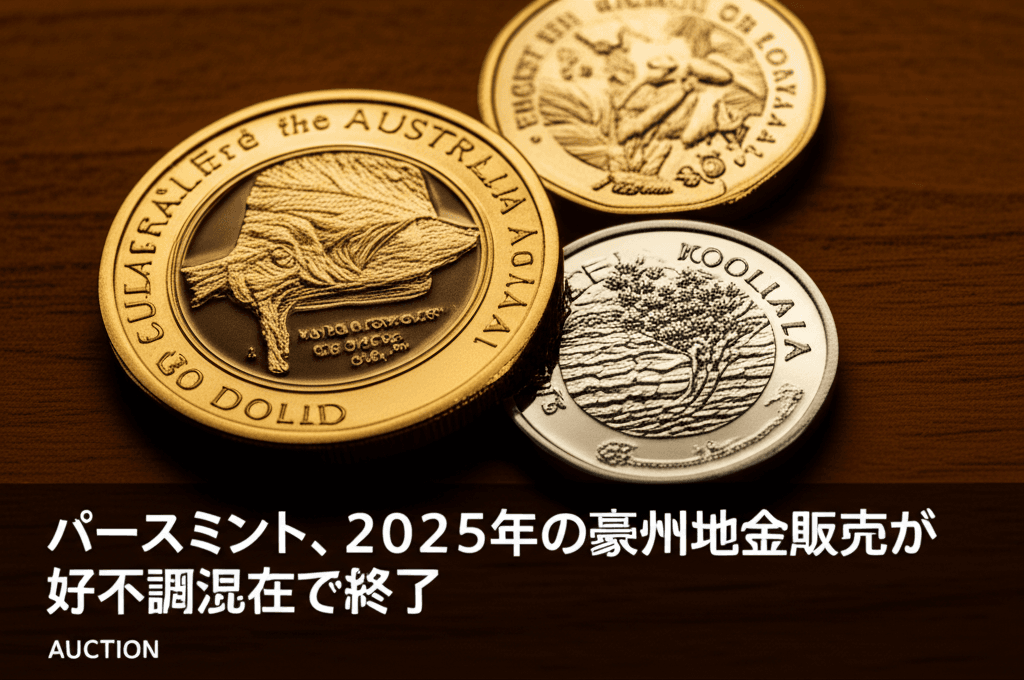 パースミント2025年の逆説：金価格15～20%上昇でも販売枚数減、ドル売上は堅調の構造