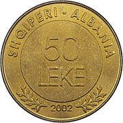 50 Lekë 50 ALL = JPY 95