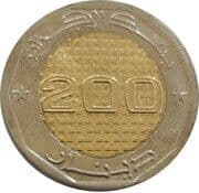 200 Dinars 200 DZD = JPY 241