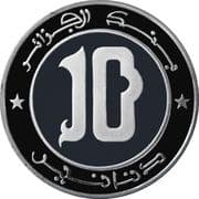 10 Dinars 10 DZD = JPY 12