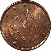1 Euro Cent 0.01 EUR = JPY 1.84
