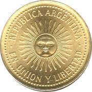 5 Centavos 0.05 ARS = JPY 0.0056