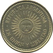 5 Centavos 0.05 ARS = JPY 0.0057