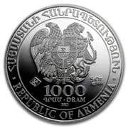 1000 Dram 1000 AMD = JPY 413