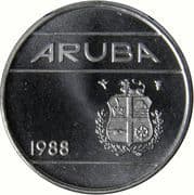 25 Cents 0.25 AWG = JPY 22