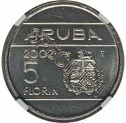 5 Florin 5 AWG = JPY 444