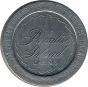 1 Dollar - Paradise Island Casino (Nassau) - The Bahamas