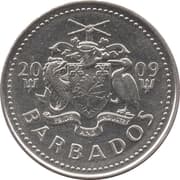 25 Cents 0.25 BBD = JPY 20