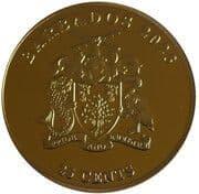 25 Cents 0.25 BBD = JPY 20