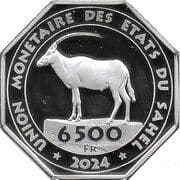 6500 Francs (Sahel states) - Western African States