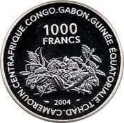 1000 Francs CFA 1000 XAF = JPY 280