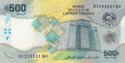 500 Francs CFA 500 XAF = JPY 140