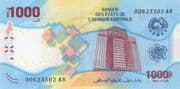 1000 Francs CFA 1000 XAF = JPY 280