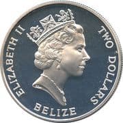 2 Dollars 2 BZD = JPY 156