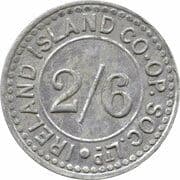 2 Shillings 6 Pence