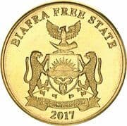 10 Shillings (Asian Elephant) - Biafra