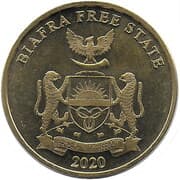 10 Shillings (Ostrich) - Biafra