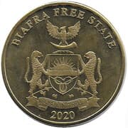 10 Shillings (Zebra) - Biafra