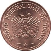 10 Centavos 0.10 BOB = JPY 2.27