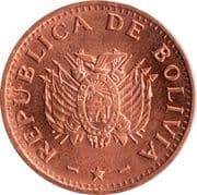 10 Centavos 0.10 BOB = JPY 2.27