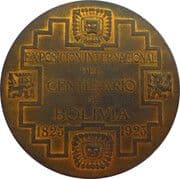 Exposición Internacional del Centenario de Bolivia - Bolivia