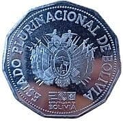 2 Bolivianos 2 BOB = JPY 46