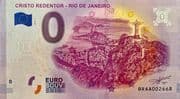 0 Euro (Cristo Redentor - Rio de Janeiro) - Brazil