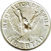 5 Pesos 5 CLP = JPY 0.90