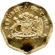 5 Pesos 5 CLP = JPY 0.90
