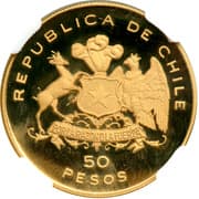 50 Pesos 50 CLP = JPY 9.11