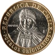 100 Pesos 100 CLP = JPY 18