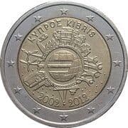 2 Euros 2 EUR = JPY 369