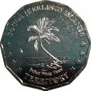 50 Cents - Cocos Keeling Islands (Fantasy Issue) - Cocos (Keeling) Islands