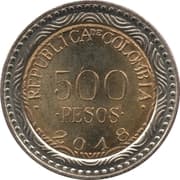 500 Pesos 500 COP = JPY 21