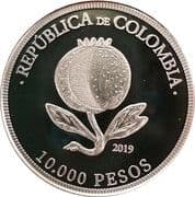 10 000 Pesos 10 000 COP = JPY 420