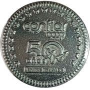 1½ Centavo 0.015 COP = JPY 0.00065