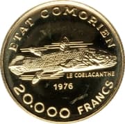 20 000 Francs 20 000 KMF = JPY 7484