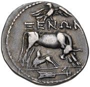 Drachm (Xenon and Agathionos) - Dyrrachion