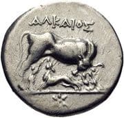 Drachm (Alkaios and Naarchida) - Dyrrachion