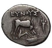 Drachm (Eunous - Amyntas) - Dyrrachion