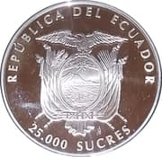 25 000 Sucres 25 000 ECS = JPY 169
