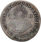 2 Reales 1839 - Ecuador