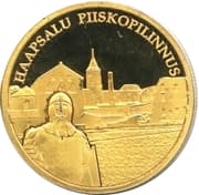 Golden World Coin - Haapsalu Castle - Estonia