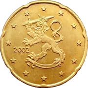 20 Euro Cents 0.20 EUR = JPY 37