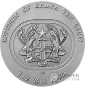 10 Cedis 10 GHS = JPY 147
