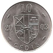 10 Cedis