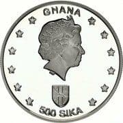 500 Sika (High Jumper) - Ghana (1957-date)