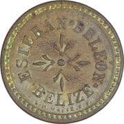 3 Reales (Esteban de Leon, Belize) - Guatemala