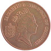 2 Pence 0.02 GGP = JPY 4.24