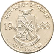 100 Francs Guinéens 100 GNF = JPY 1.78